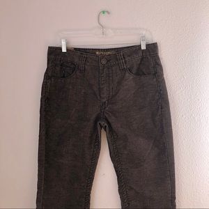 PRONTO UOMO BROWN CORDUROY PANTS